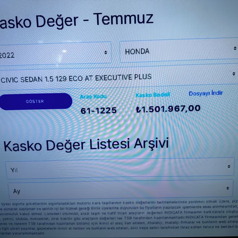 Unico Sigorta Aracı Perte Çıkarıp Değerinin Çok Altında Fiyat Vermesi.