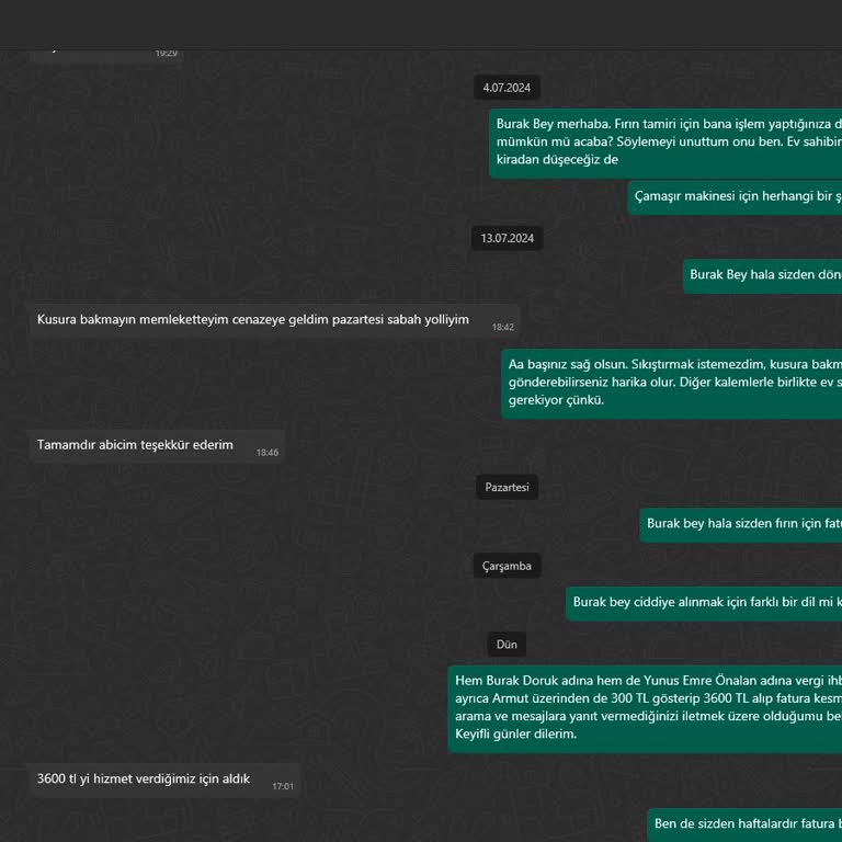 Armut Platform Üzerinden Yaşanan Hizmet Sorunları