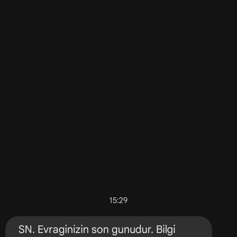 GELECEK HUKUK (SMS) Olmayan Bir Borç