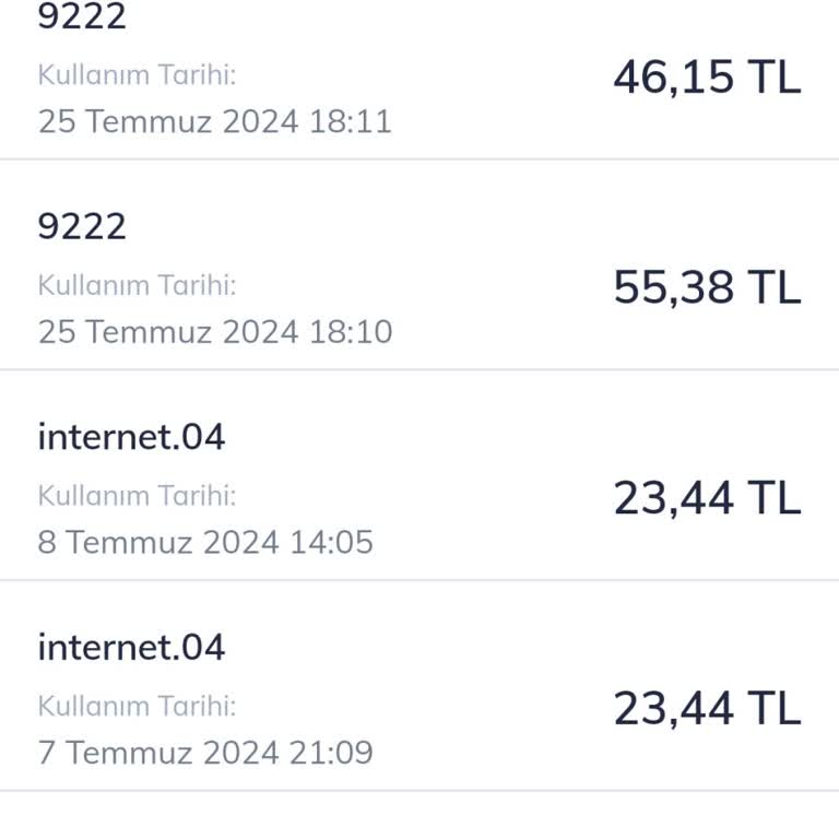 Türk Telekom 9222 Bilmediğim Yerden Çekim