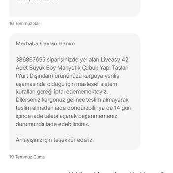 Hepsiburada Yurt Dışından Sipariş Yalanı