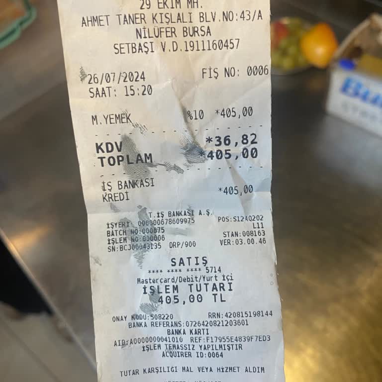 Bedri Usta Kebap Restoranda Beklenmedik Karşılama