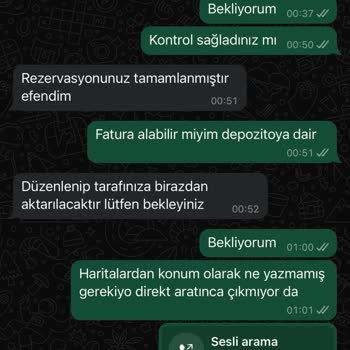 Antik Holiday Turizm Rezervasyon Sonrası İletişim Sorunu Ve Depozito Mağduriyeti