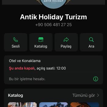 Antik Holiday Turizm Rezervasyon Sonrası İletişim Sorunu Ve Depozito Mağduriyeti