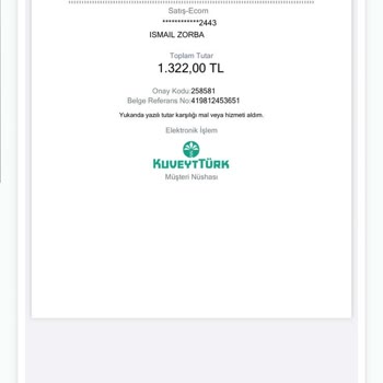 Turkcell Paycell Tyg TURKEY-MEAL Adında Para Çekmişler.