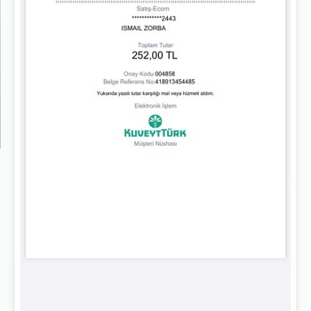 Turkcell Paycell Tyg TURKEY-MEAL Adında Para Çekmişler.