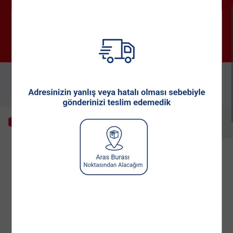 Aras Kargo Saka Şubesi Adrese Teslimat Yapmıyor