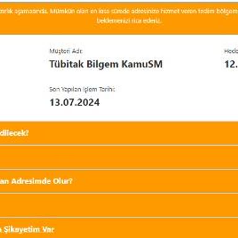 AGT Kurye İle Yaşanan Teslimat Sorunu Ve İlgisizlik