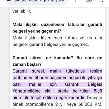 Karaca Züccaciye Karaca Garanti Süresi Tüketici Hakları İle Uyuşmuyor
