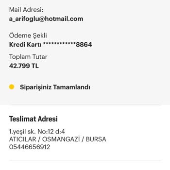 Arçelik Servisinden Şikayetim Var