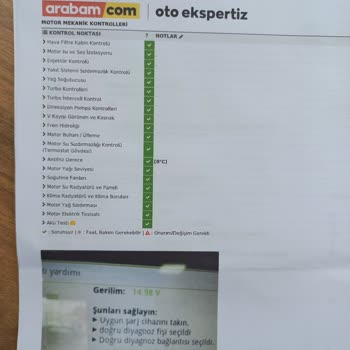 arabam.com Yanlış Exper Raporu