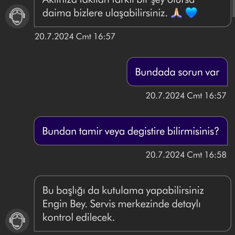Dyson Garantili Teknik Servisin Hatası İçin Beni Yalancı Yerine Koydular