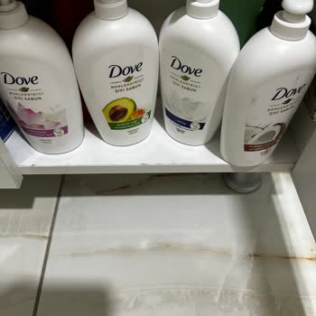 Gratis'ten Alınan Dove Sıvı Sabun Kutularının Boş Olması