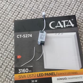 Cata Sıva Üstü LED Lamba