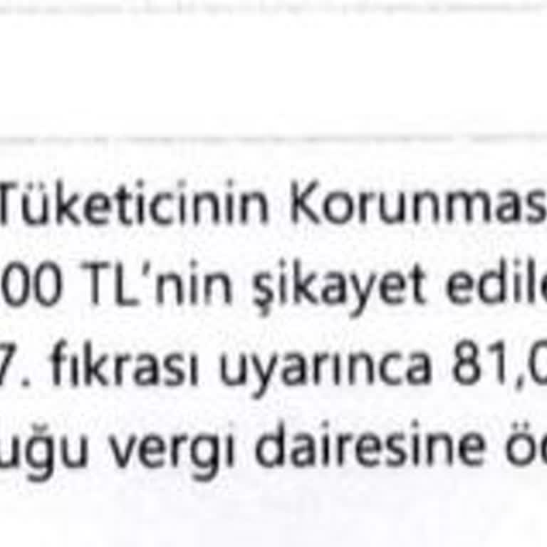 Reeder Tutar İadesi Yapılmıyor!