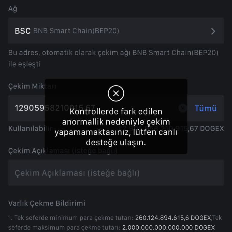 Mexc Hesabım Devre Dışı