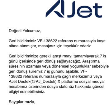 A Jet Güven Problemi