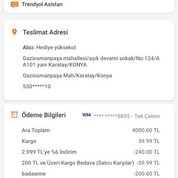 Trendyol & Sürat Kargo'nun Fiyat Farkından Dolayı Ürün Kayboldu Yalanı