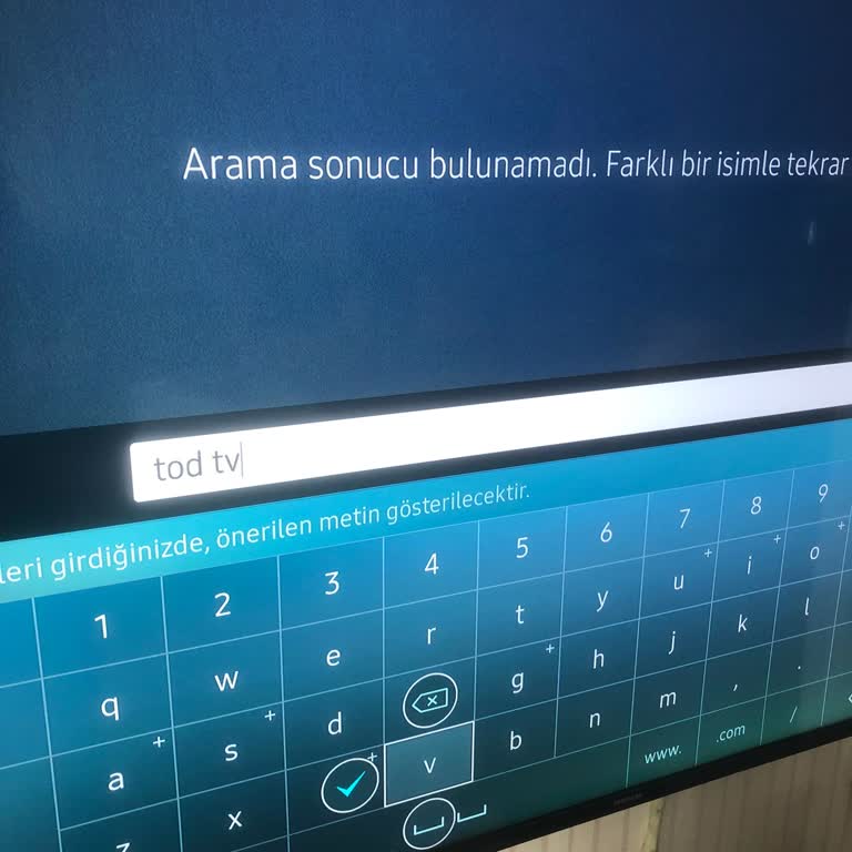 Samsung TV Tod Uygulaması