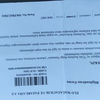 Polaris FLO Polaris Terlik Şikayet