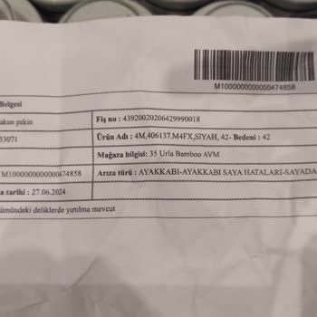 Polaris FLO Polaris Terlik Şikayet