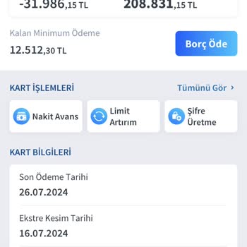 Halkbank Borç Ödeme Görünmüyor