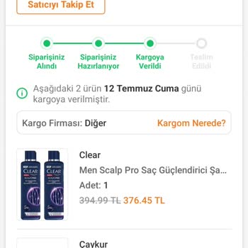 Happy Center Trendyol Siparişim 2 Haftadır Ulaşmadı Bir Bilgiye Dahi Ulaşamıyorum