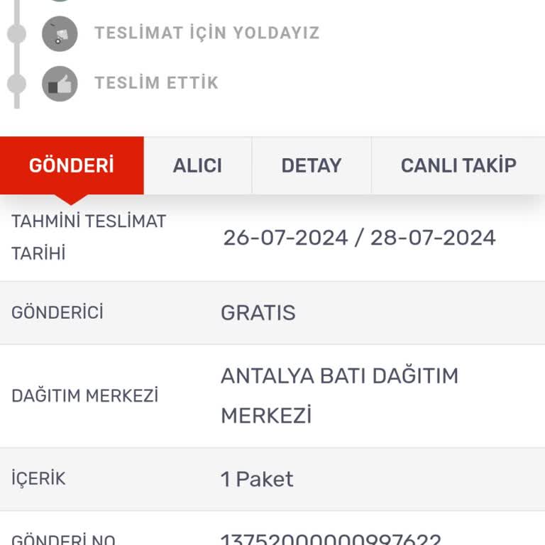 Kargomsende Kargomu Dağıtıma Çıkartmıyor