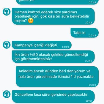 Watsons Online Kampanya Tutarsızlığı