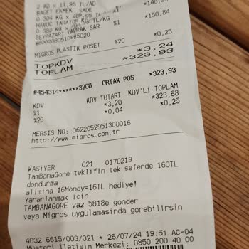 Migros Bozulmuş Yiyecekler Satıyor