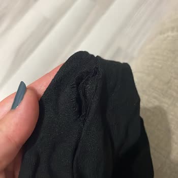 Stradivarius Keten Pantolonu Dikiş Hatası Ve Kısalması