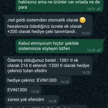 Organic Scarfs Organik Scarf Para İadesi