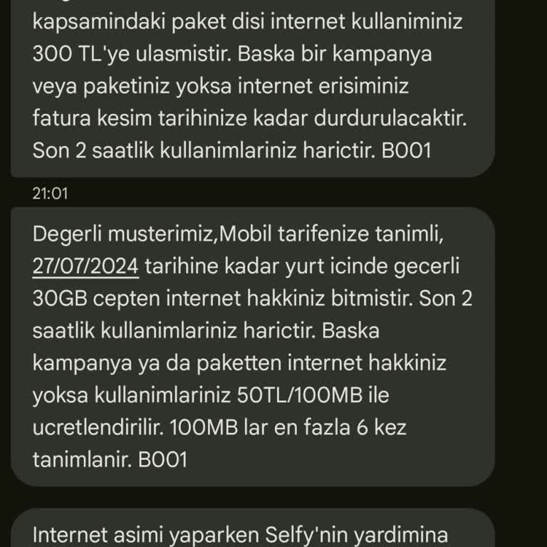 Türk Telekom Mobil Sınırsız Sosyal Medya Tarifesi