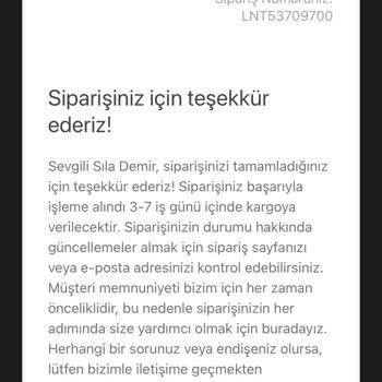 LNT Step Sipariş İptal Etmiyorlar Kargoya Da Vermiyorlar Dalga Geçiyorlar