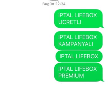 Turkcell Lifebox Üyeliğim Olmamasına Rağmen Kesilen Ücret Ve Üyelik İptali
