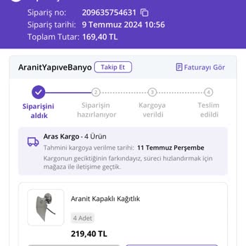 N11.cok Siparişlerim Gönderilmedi