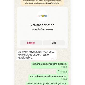 Beko Hatalı Montaj Ve Eksik Ürün