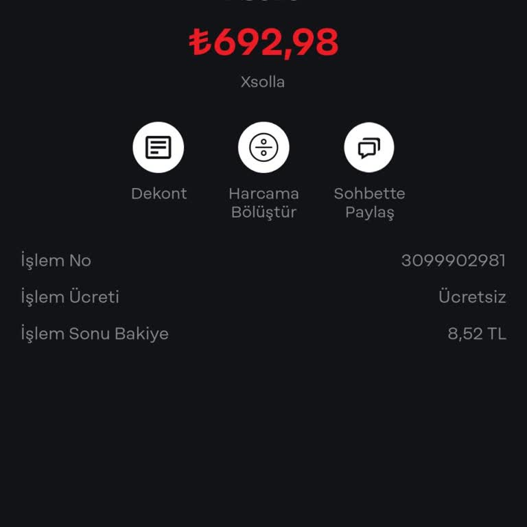 Papara Kartımdan İzinsiz Para Çekimi