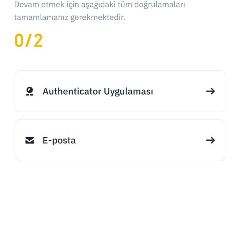 Binance De Unutulan Şifre Yenileme