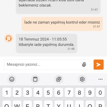 Trendyolmilla Yırtık Ve Yanlış Ürün Gönderip İademi Yapmıyor