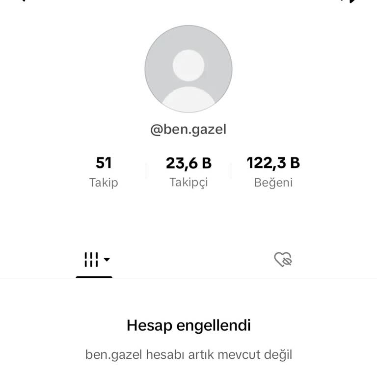 TikTok Hesabım Kalıcı Olarak Engellendi