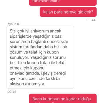 Yemeksepeti Eksik Gelen Ürünün Ödemesini Yapmadı