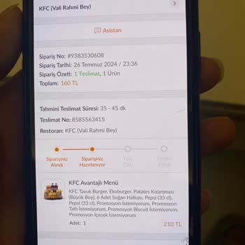 Trendyol Ve KFC Siparişim Ulaşmadı, Mağdur Olduk!