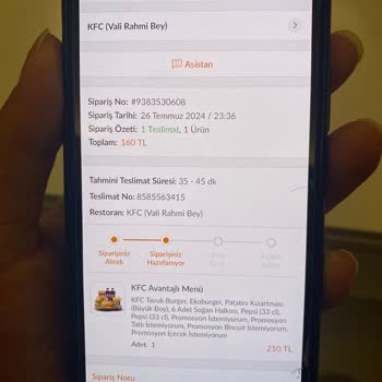 Trendyol Ve KFC Siparişim Ulaşmadı, Mağdur Olduk!