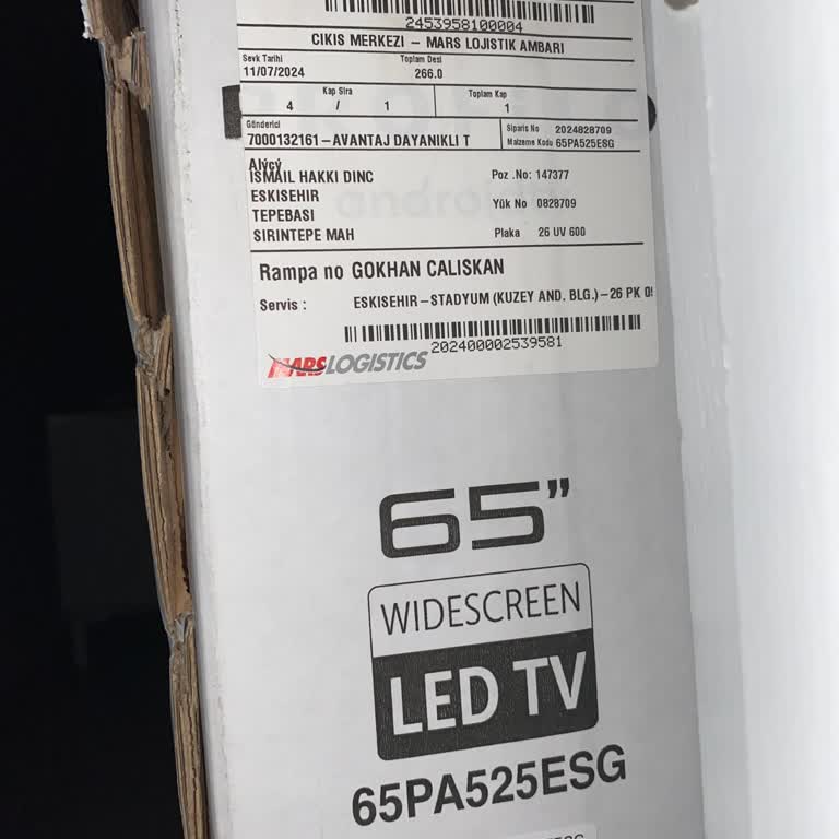 Profilo TV Profilo Kırık Gelen TV