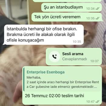 Enterprise 11 Günlük Kiralamamın 3 Gününü Yedi
