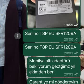 Dyson Müşteri Hizmetleri Çözümsüzlük Müşteri Değersizliği