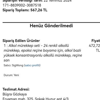 Amazon Siparişim Görünmüyor Ve Kargoya Verilmedi!