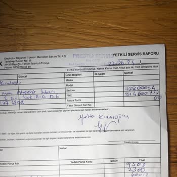 Electrolux Prestij Servis Pişmanlığı