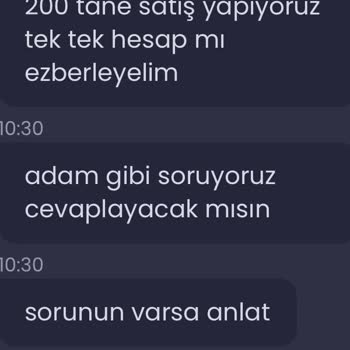 İtemSatış İtemsatis Satılan Hesabın Geri Alınması Ve Sorunun Çözülememesi.